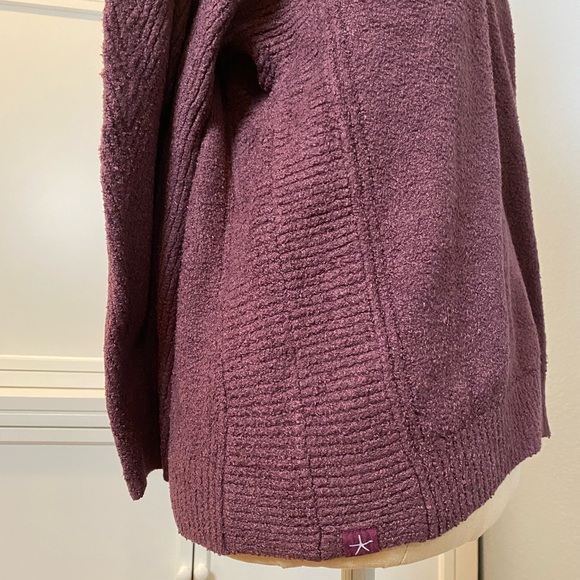 Barefoot Dreams CozyChic Lite Rib Blocked Pullover - Size Small - Picture 5 of 9